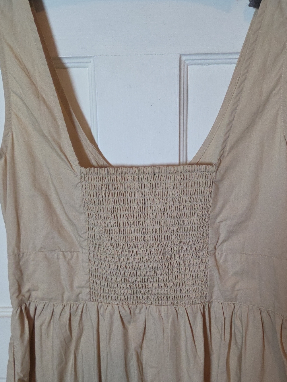 J.Crew Sleeveless Button-Front Cotton Poplin Midi Dress In Beachwood Size 8 - Picture 16 of 16